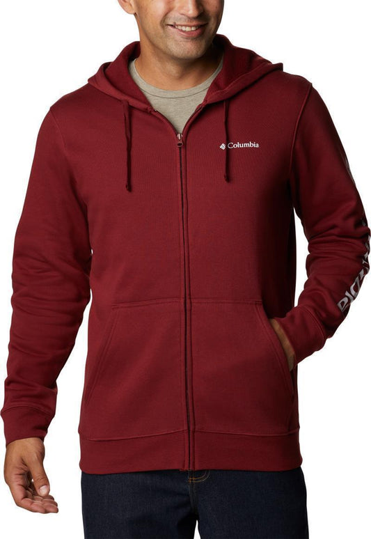 Columbia Trek Full-Zip Hoodie - Mens - Red Jasper 1