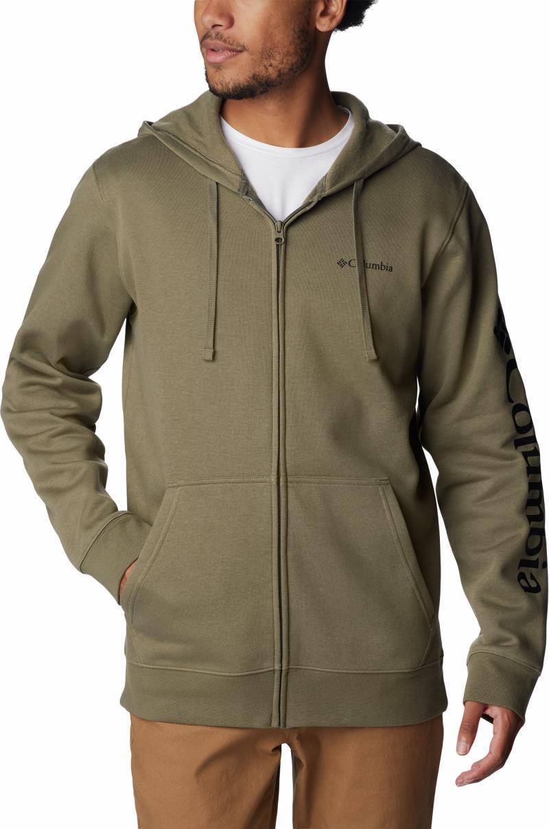 Columbia Trek Full-Zip Hoodie - Mens - Stone Green / CSC Sleeve Logo 1