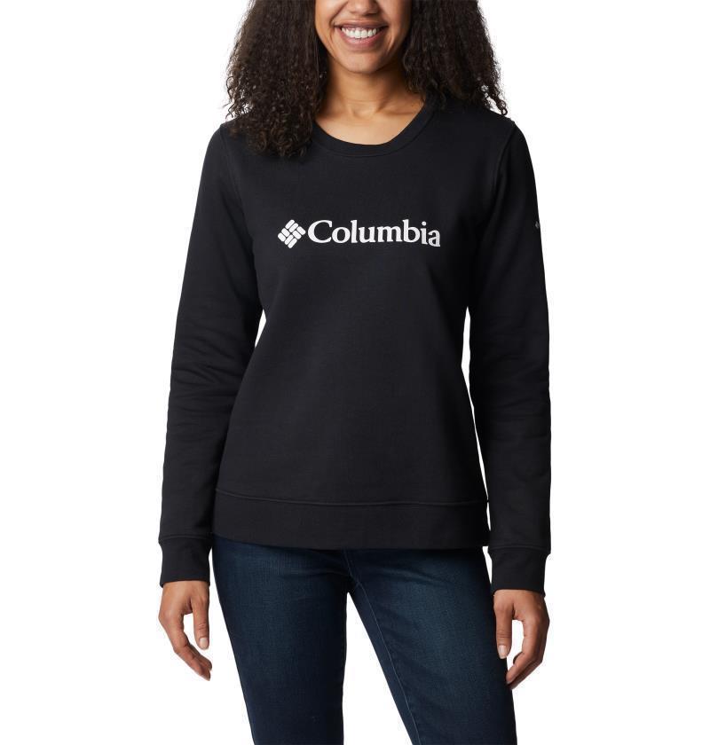 Columbia Trek Graphic Crew - Womens - black / columbia gem 1