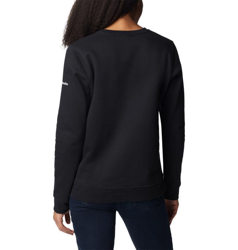 Columbia Trek Graphic Crew - Womens - black / columbia gem 1