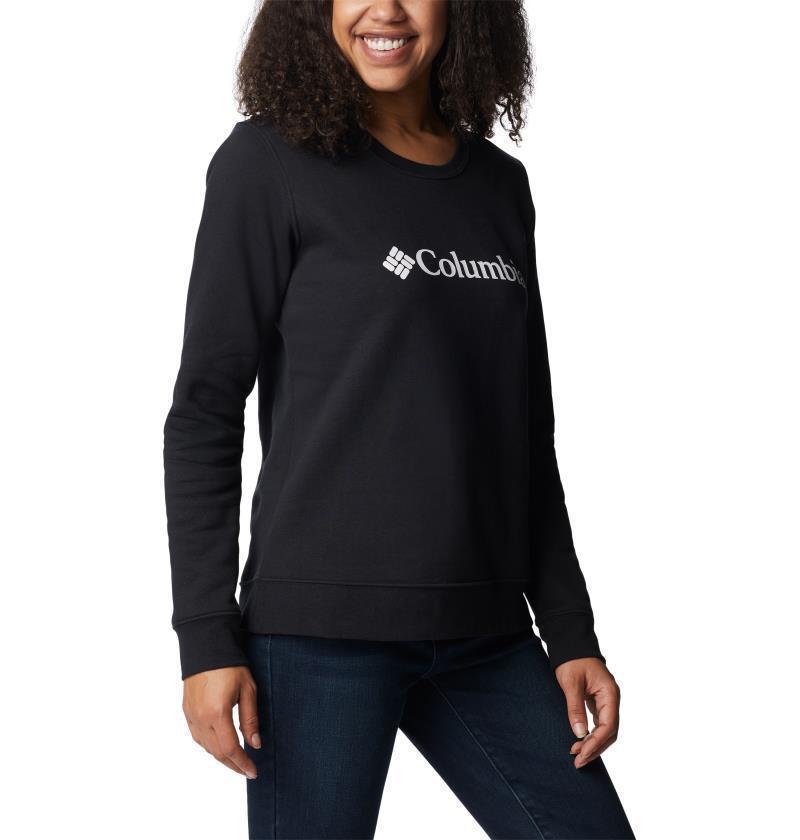 Columbia Trek Graphic Crew - Womens - black / columbia gem 1