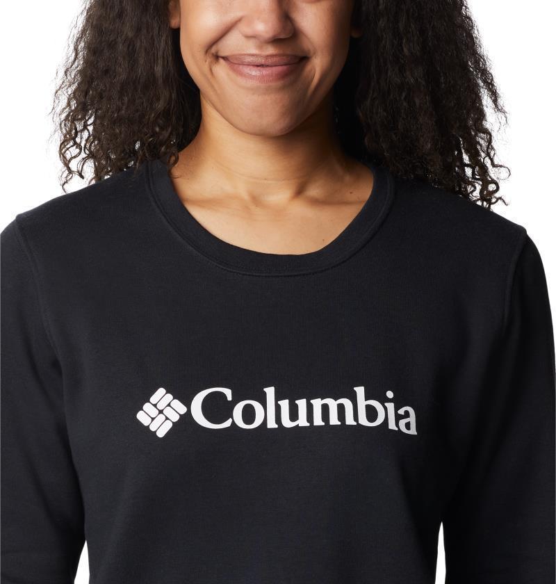 Columbia Trek Graphic Crew - Womens - black / columbia gem 1