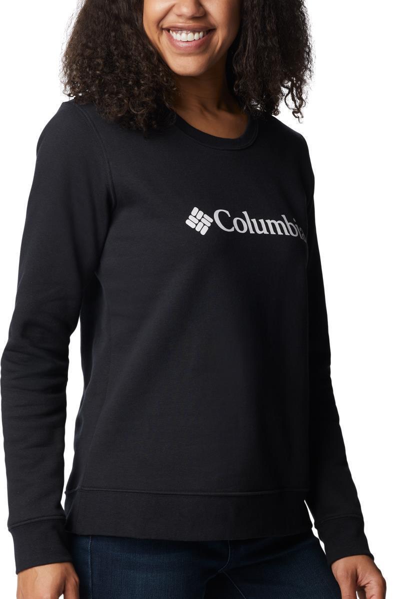 Columbia Trek Graphic Crew - Womens - black / gem columbia 1