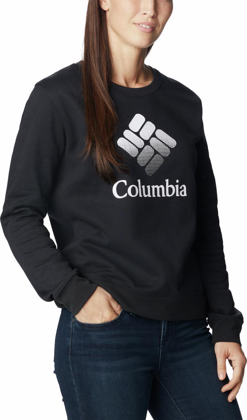 Columbia Trek Graphic Crew - Womens - black / white csc stacked logo 1