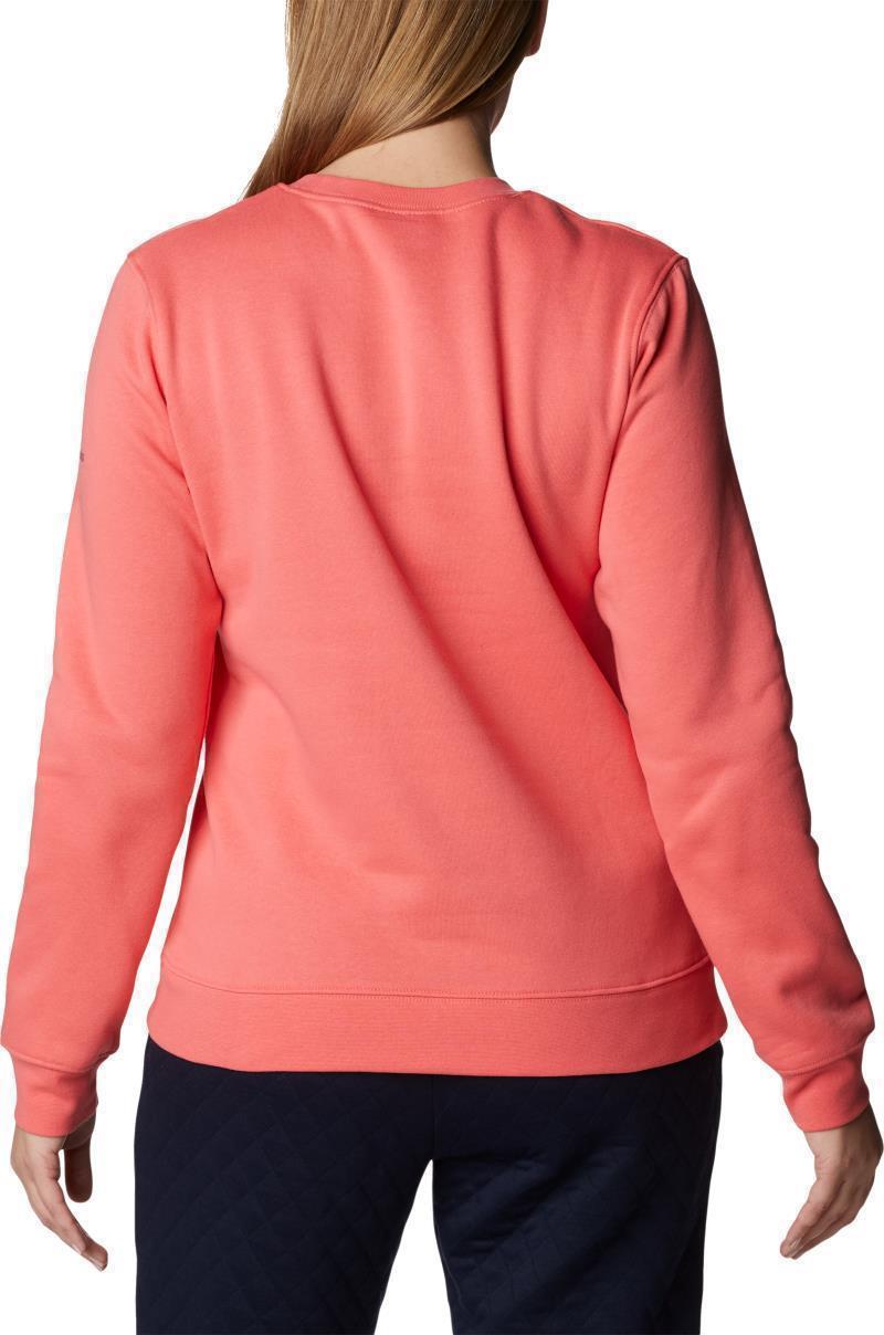 Columbia Trek Graphic Crew - Womens - blush pink / columbia gem 1