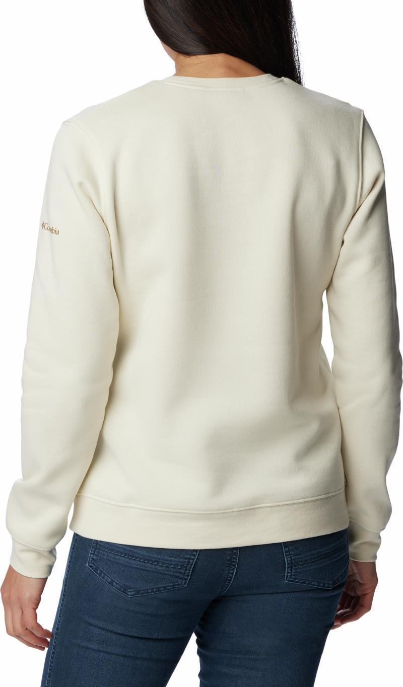 Columbia Trek Graphic Crew - Womens - chalk / camel brown 1
