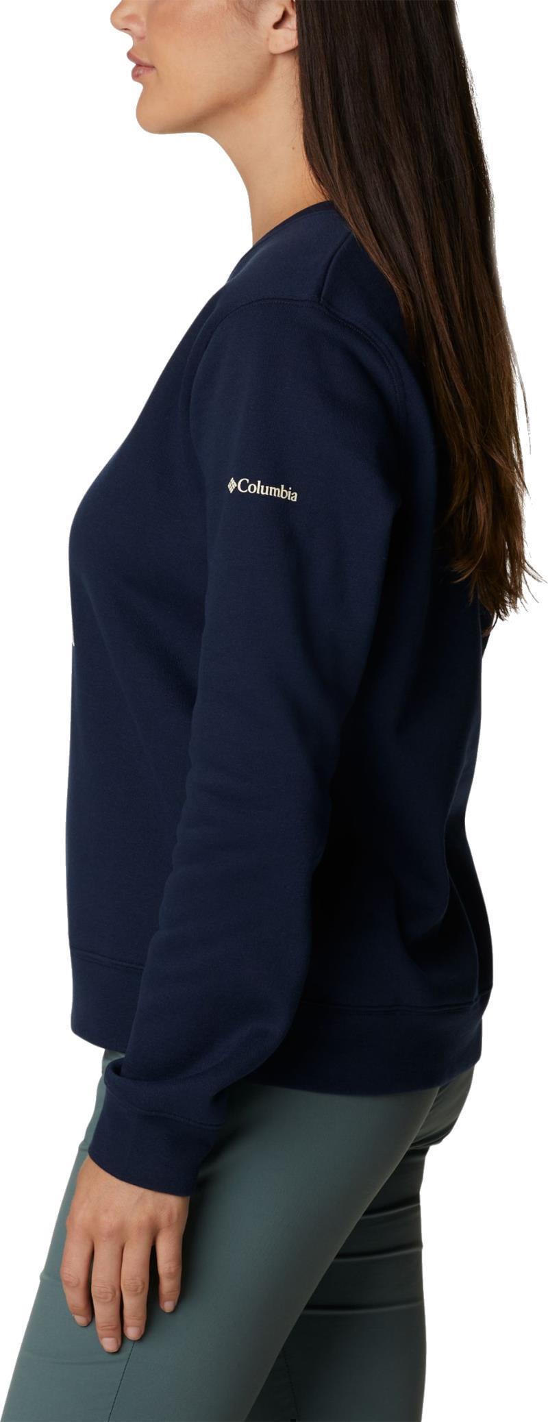 Columbia Trek Graphic Crew - Womens - collegiate navy / csc collegiate 1