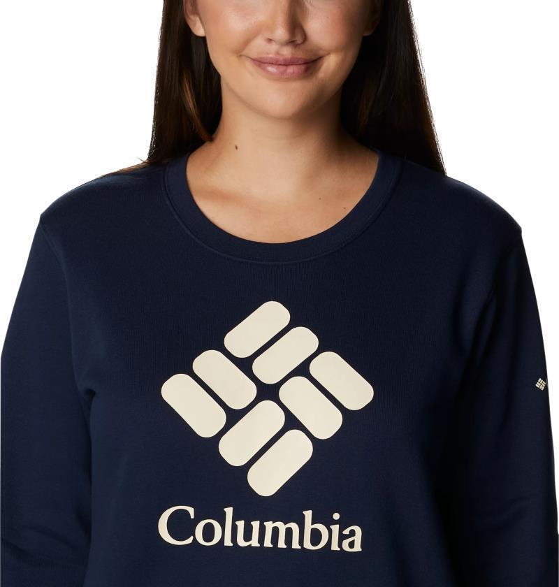 Columbia Trek Graphic Crew - Womens - collegiate navy / csc collegiate 1