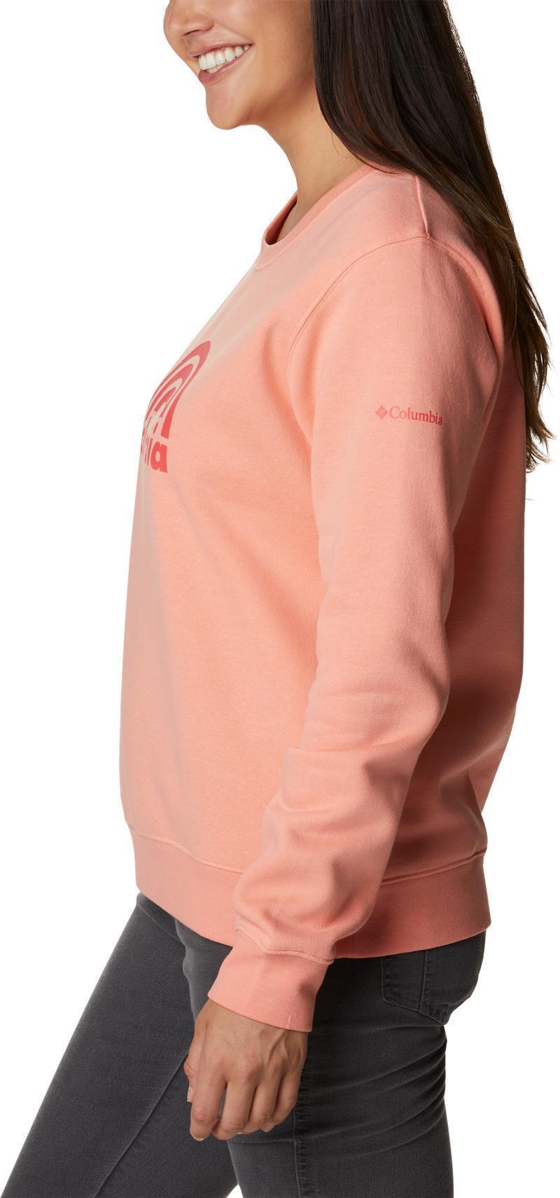 Columbia Trek Graphic Crew - Womens - coral reef rainbow 1