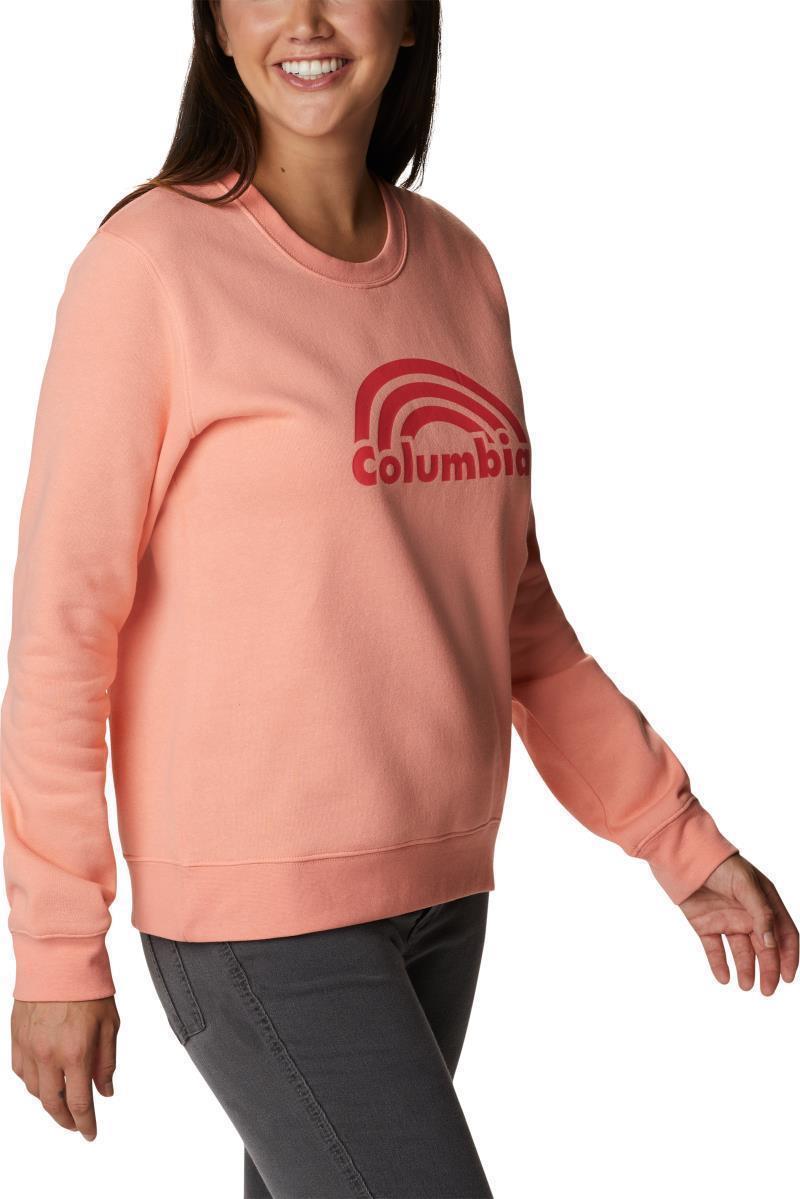 Columbia Trek Graphic Crew - Womens - coral reef rainbow 1