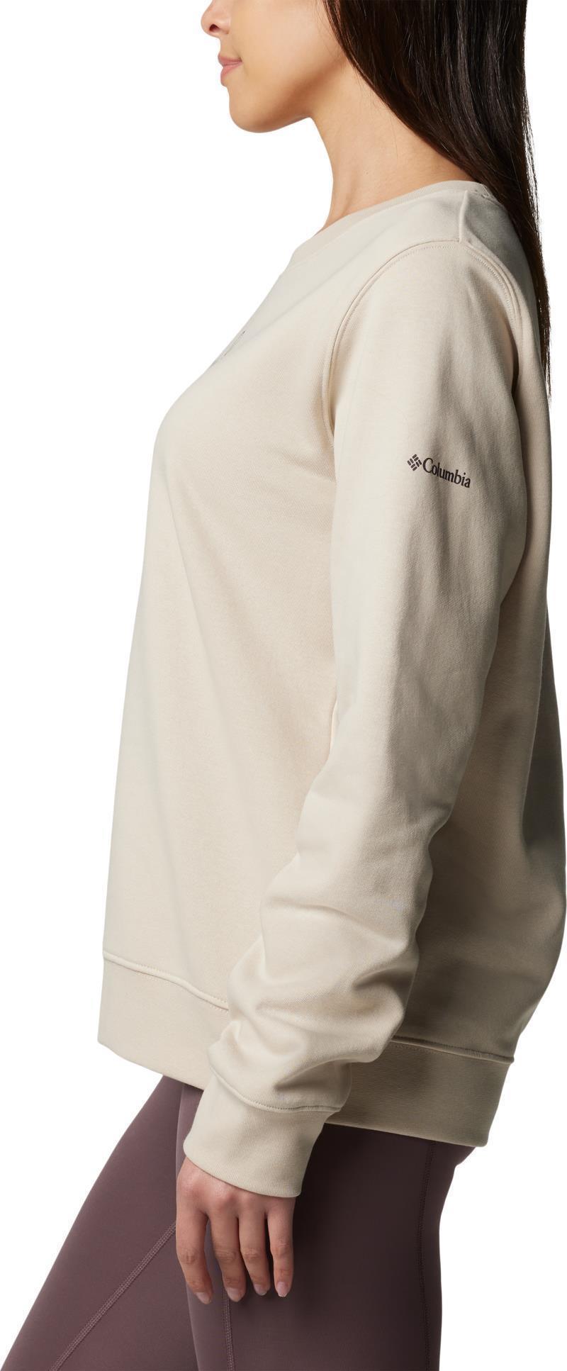 Columbia Trek Graphic Crew - Womens - dark stone / script 1