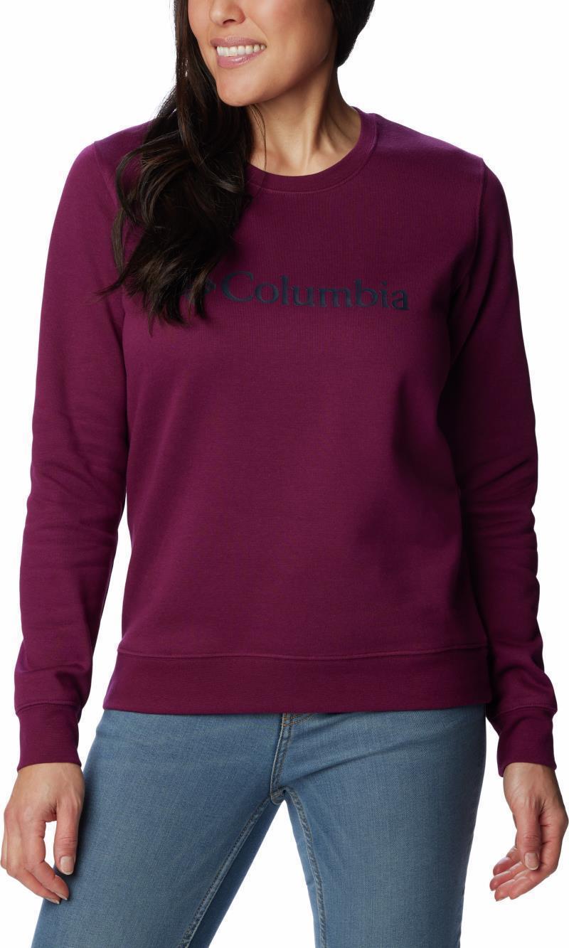 Columbia Trek Graphic Crew - Womens - marionberry / dark nocturnal 1