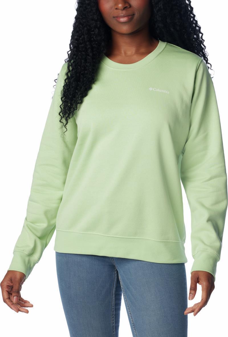 Columbia Trek Graphic Crew - Womens - sage leaf 1