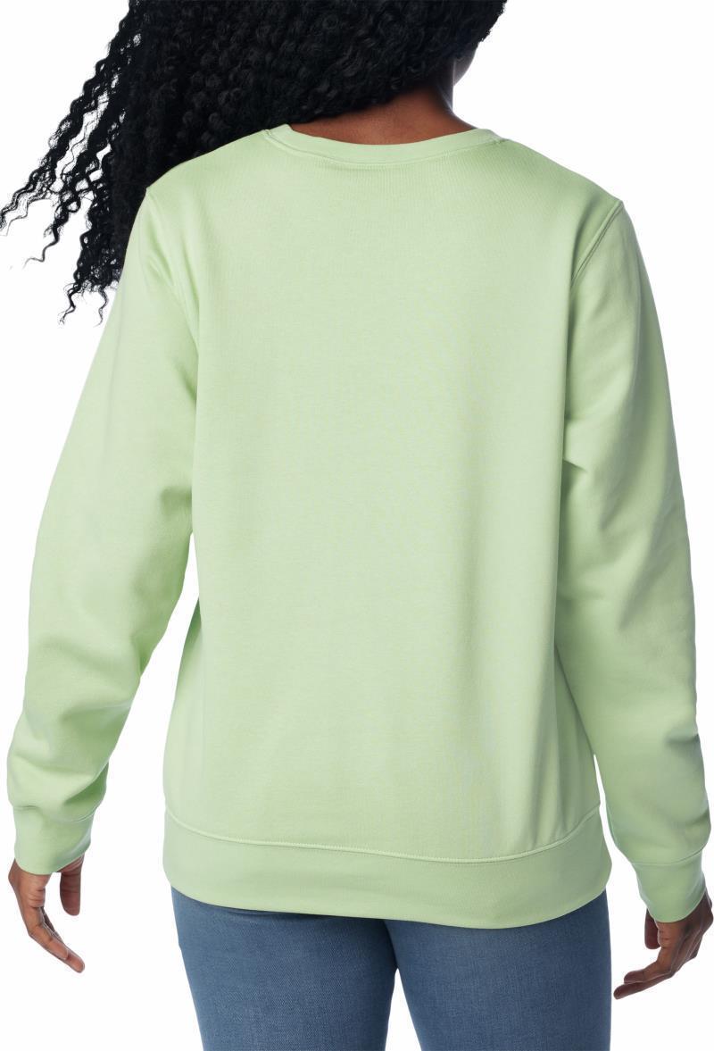Columbia Trek Graphic Crew - Womens - sage leaf 1