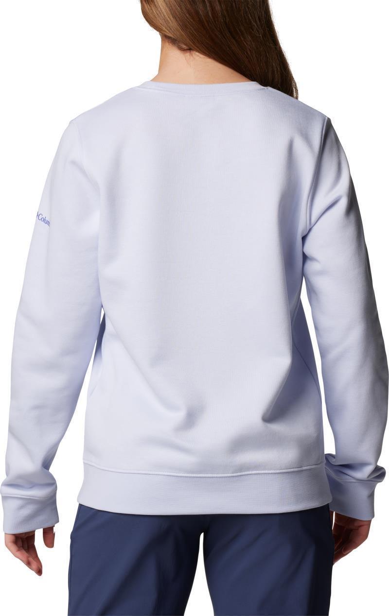 Columbia Trek Graphic Crew - Womens - snowdrift / script 1