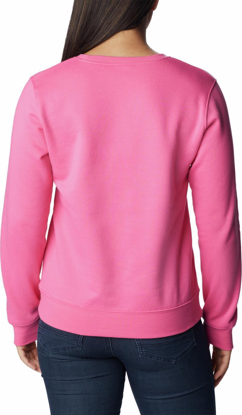 Columbia Trek Graphic Crew - Womens - wild geranium / white logo 1