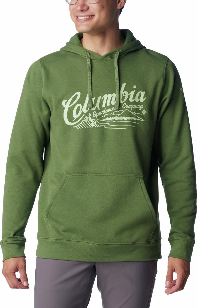 Columbia Trek Graphic Hoodie, Extended - Mens - Canteen / Scripted Scene 1