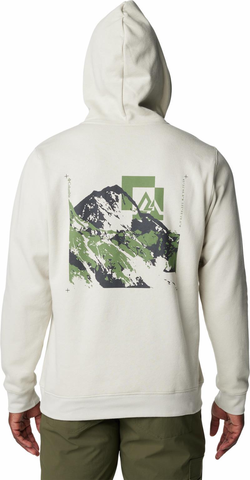 Columbia Trek Graphic Hoodie, Extended - Mens - Dark Stone / Mountain Air 2