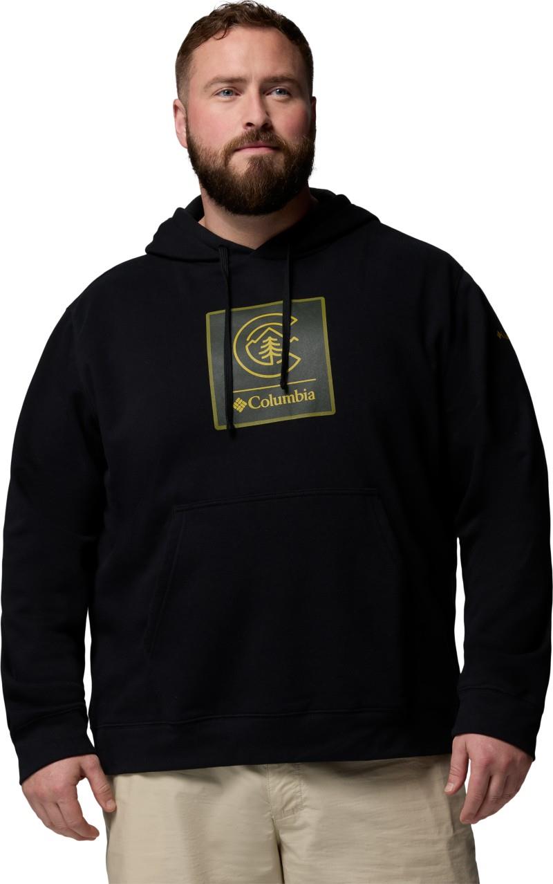Columbia Trek Graphic Hoodie, Extended - Mens - black / linework badge 1