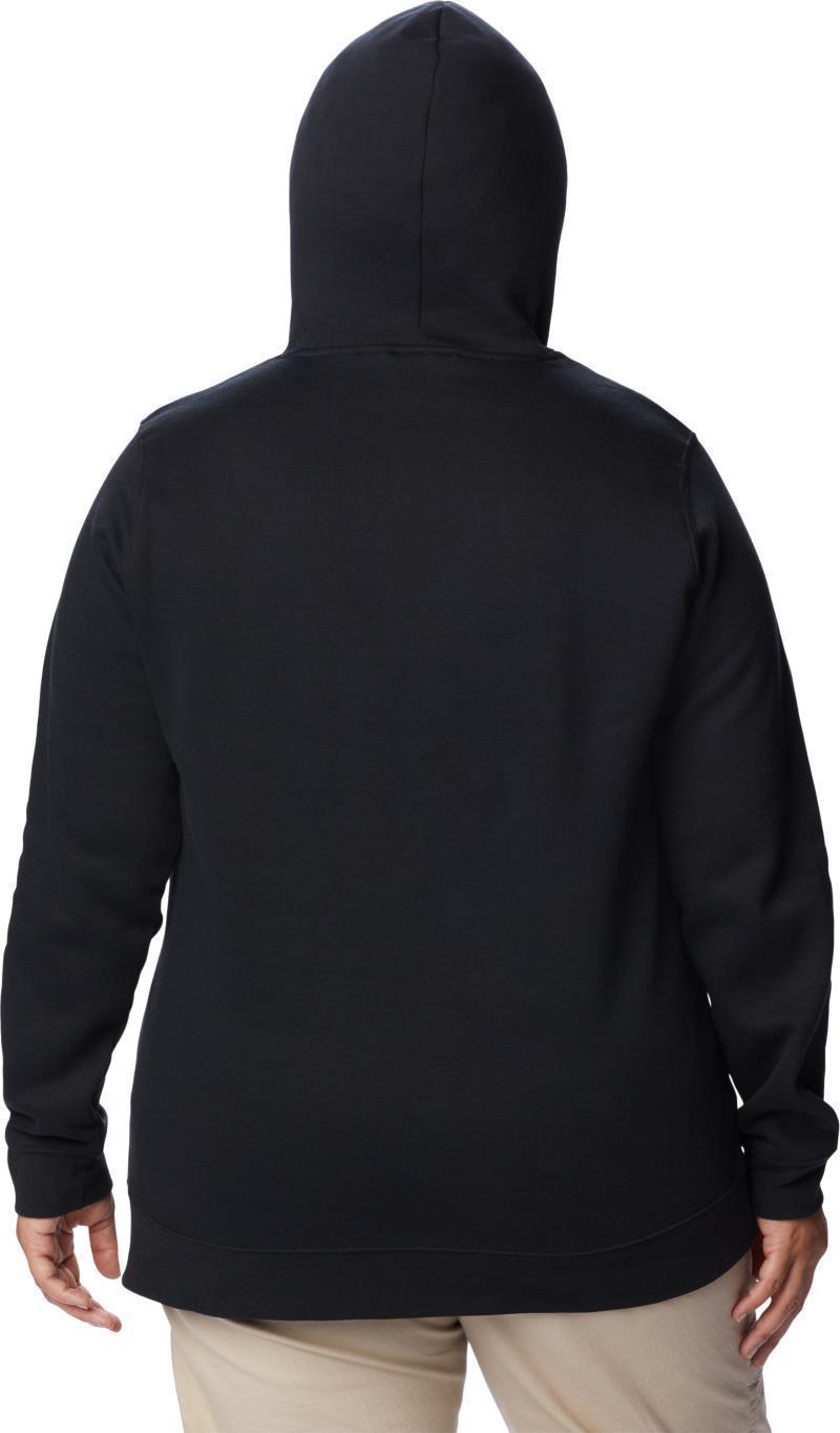 Columbia Trek Graphic Hoodie, Extended - Womens - black / white csc stacked logo 1