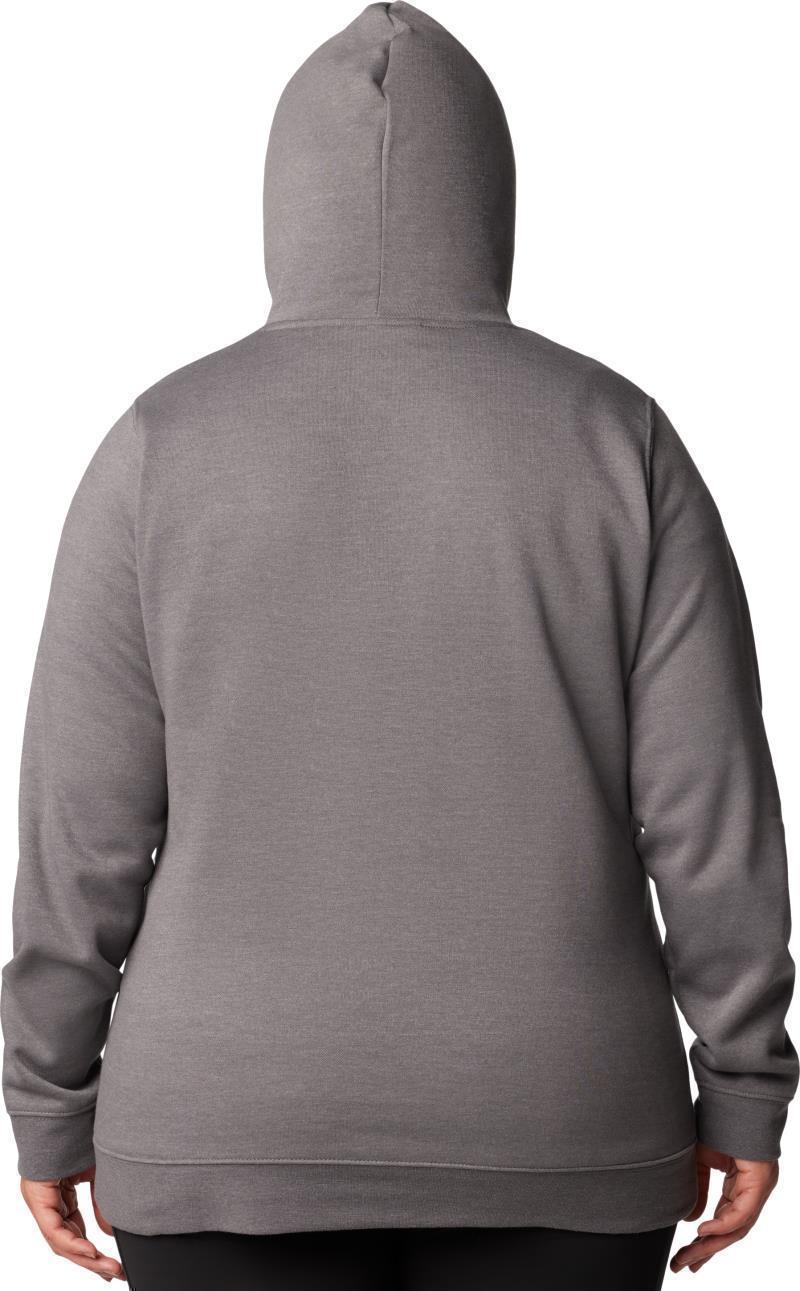 Columbia Trek Graphic Hoodie, Extended - Womens - city grey heather 1