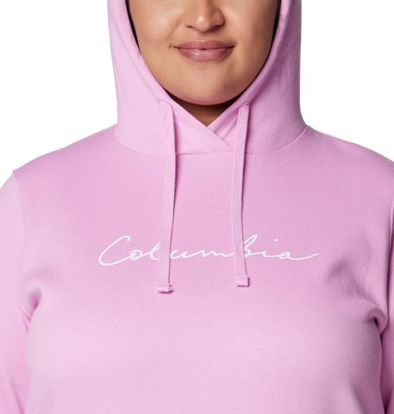 Columbia Trek Graphic Hoodie, Extended - Womens - cosmos / scripted brand 1