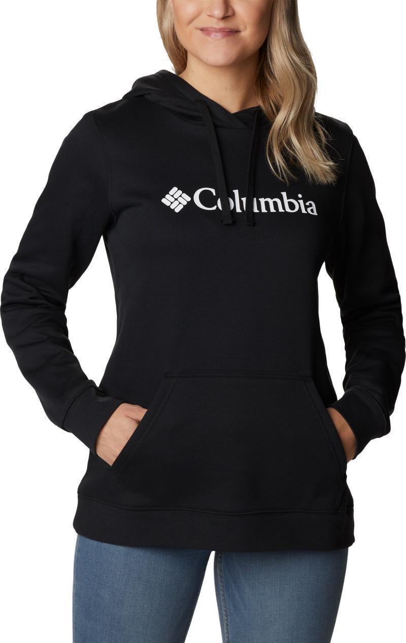 Columbia Trek Graphic Hoodie - Womens - black / gem columbia 1