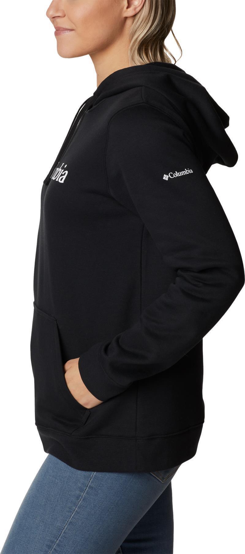 Columbia Trek Graphic Hoodie - Womens - black / gem columbia 1