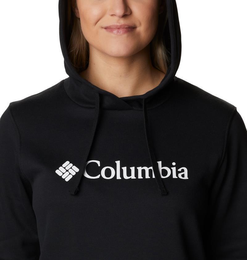 Columbia Trek Graphic Hoodie - Womens - black / gem columbia 1