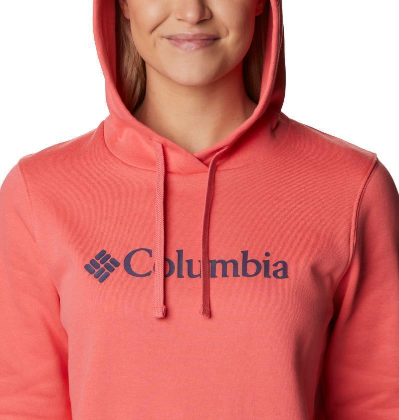 Columbia Trek Graphic Hoodie - Womens - blush pink / gem columbia 1