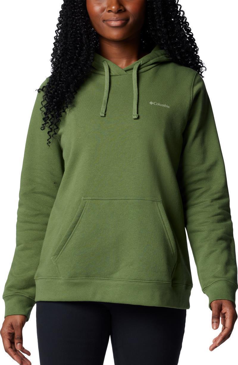 Columbia Trek Graphic Hoodie - Womens - canteen / linear land 1