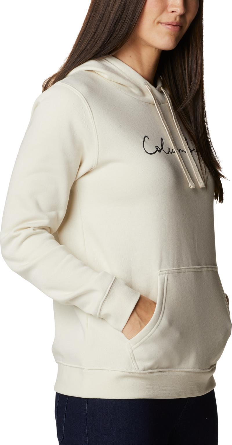 Columbia Trek Graphic Hoodie - Womens - chalk / script logo 1