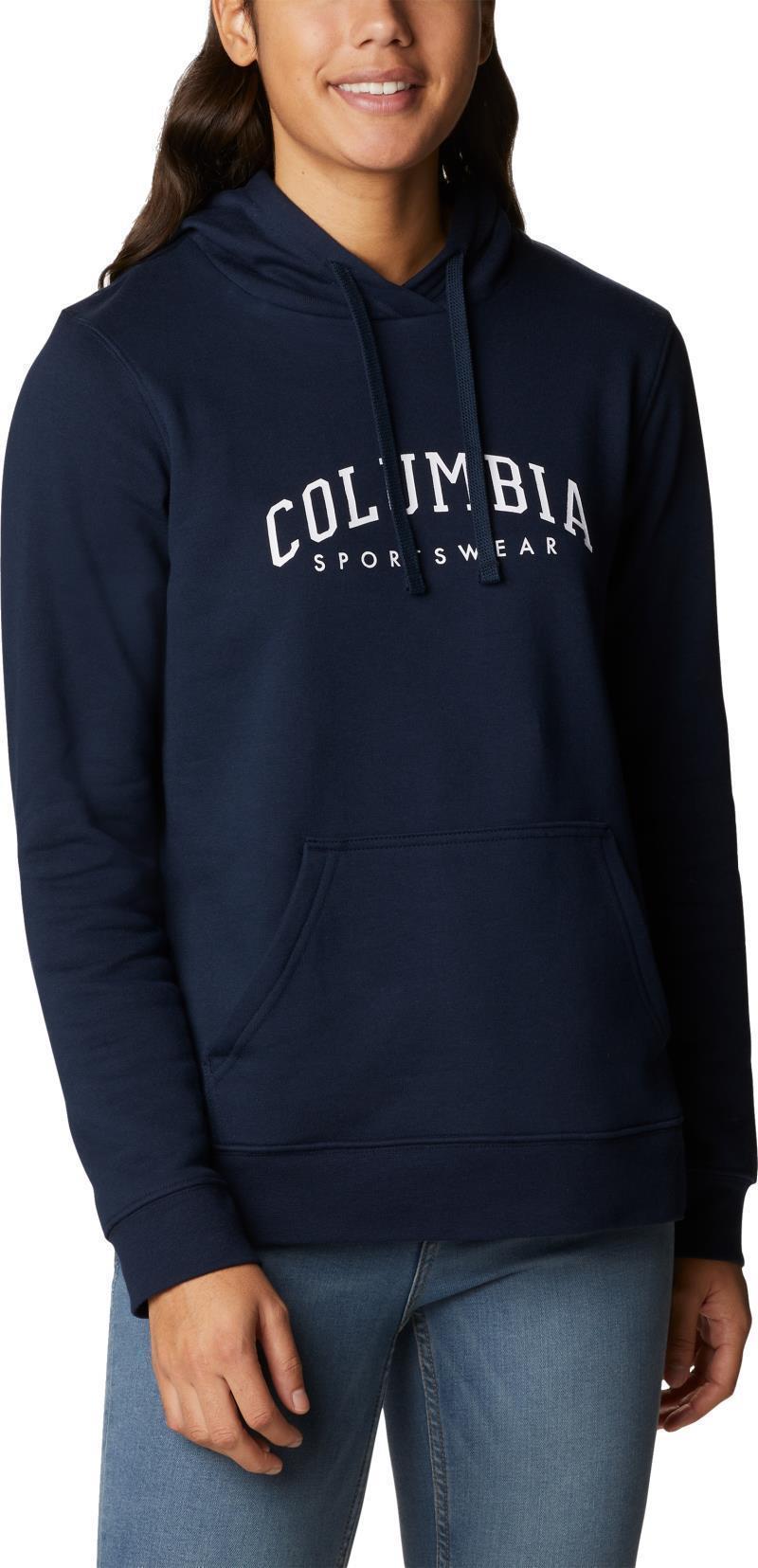 Columbia Trek Graphic Hoodie - Womens - collegiate navy / csc collegiate 1