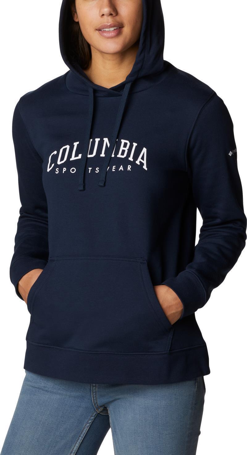 Columbia Trek Graphic Hoodie - Womens - collegiate navy / csc collegiate 1
