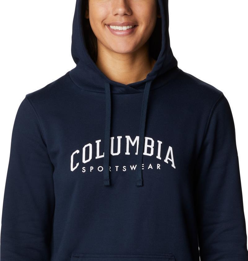 Columbia Trek Graphic Hoodie - Womens - collegiate navy / csc collegiate 1