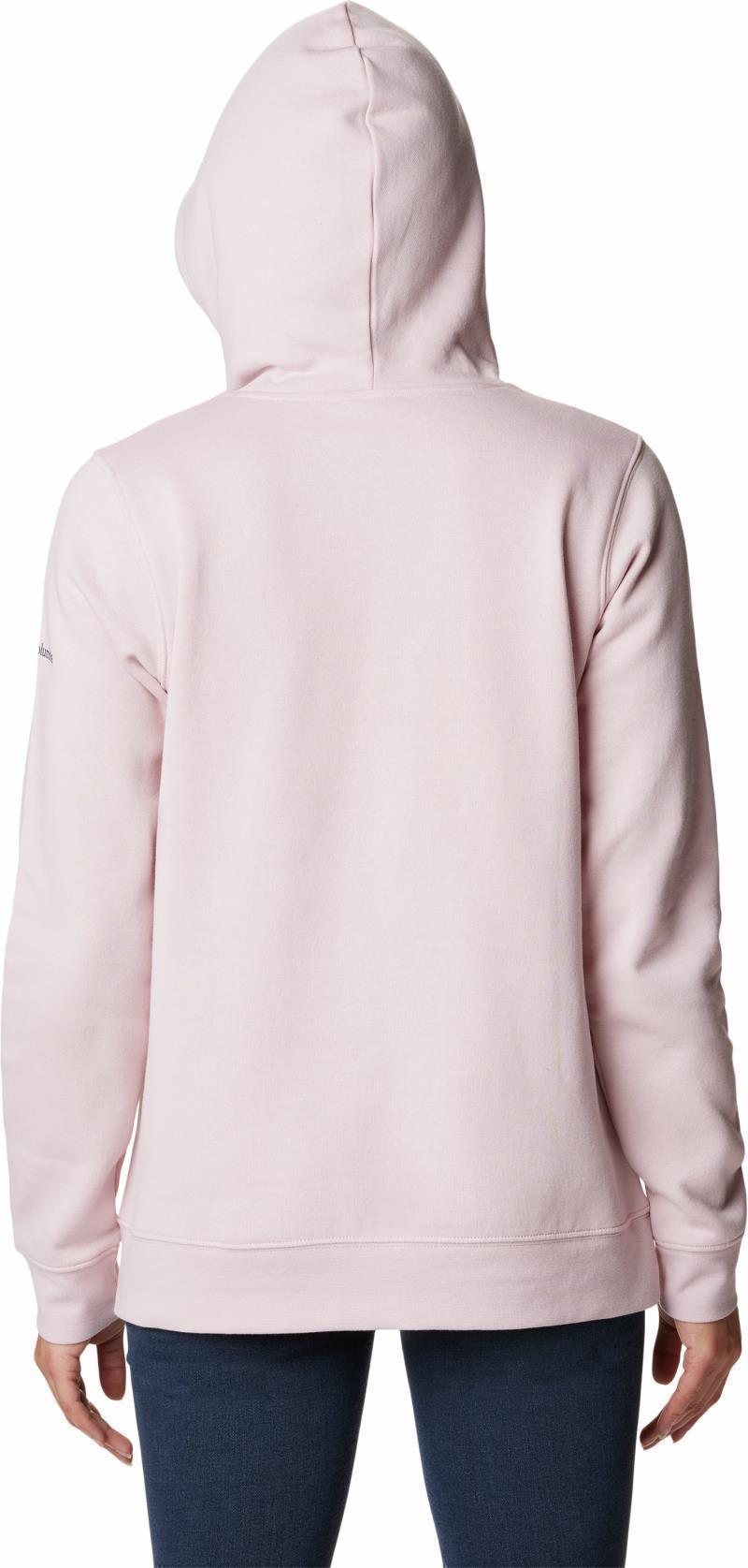 Columbia Trek Graphic Hoodie - Womens - dusty pink / night wave 1