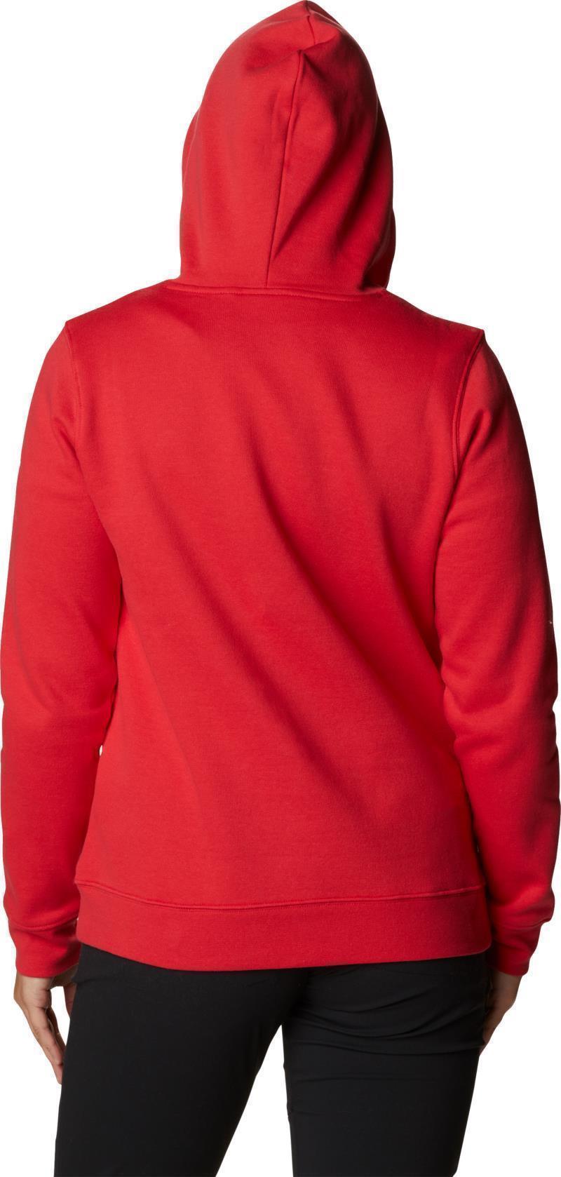 Columbia Trek Graphic Hoodie - Womens - red lily / csc collegiate 1