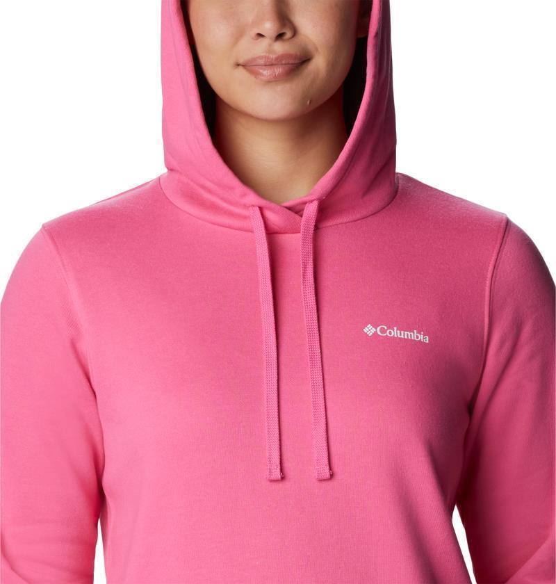 Columbia Trek Graphic Hoodie - Womens - wild geranium / white logo 1