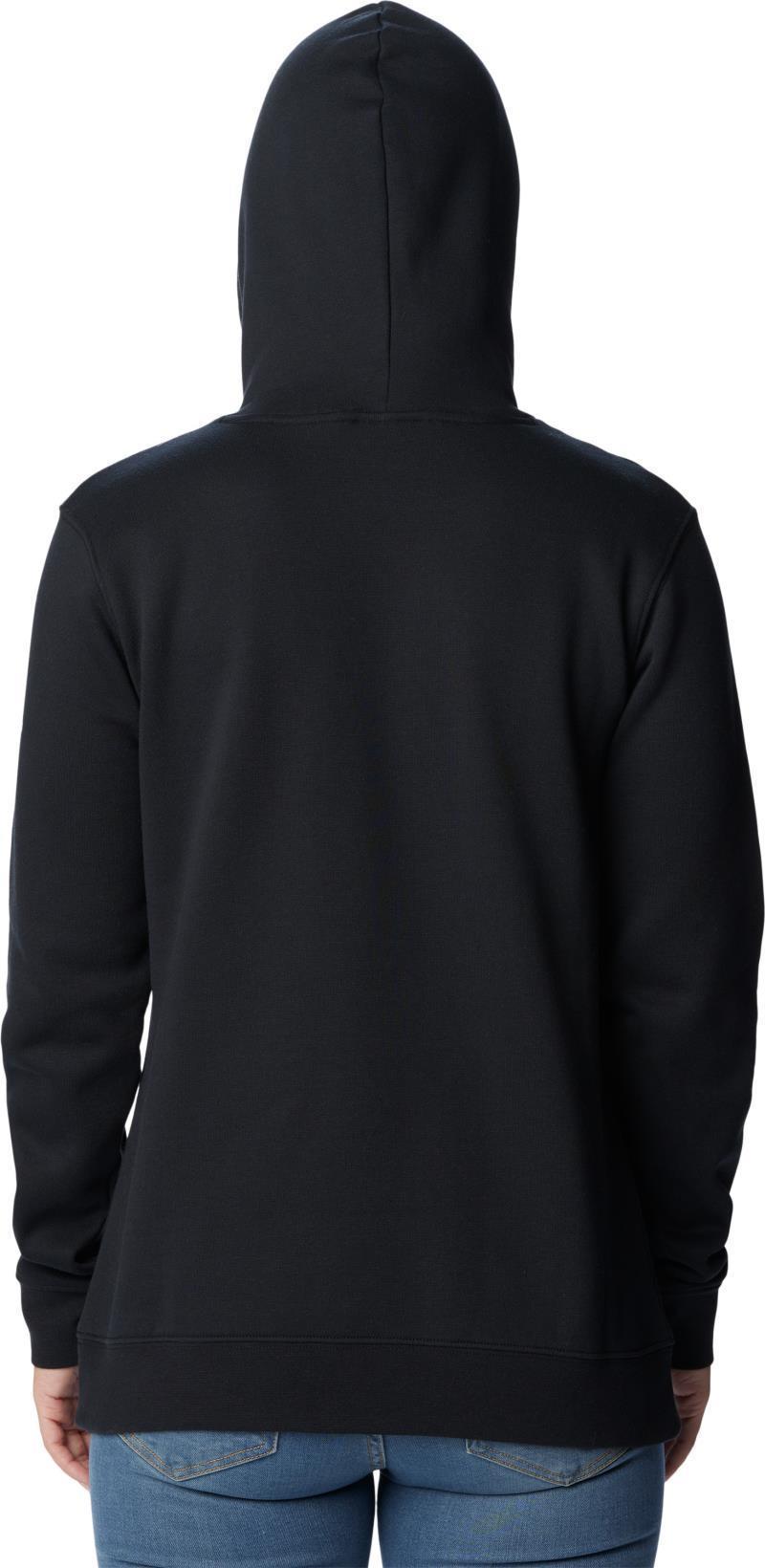 Columbia Trek Graphic Treatment Hoodie, Extended - Womens - Black / Casual Script 2
