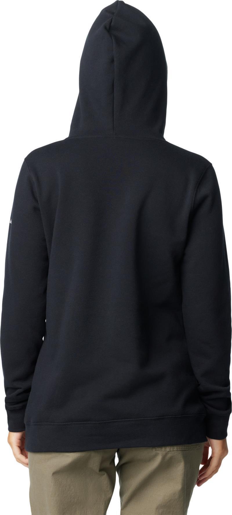 Columbia Trek Graphic Treatment Hoodie, Extended - Womens - Black / Casual Script 7