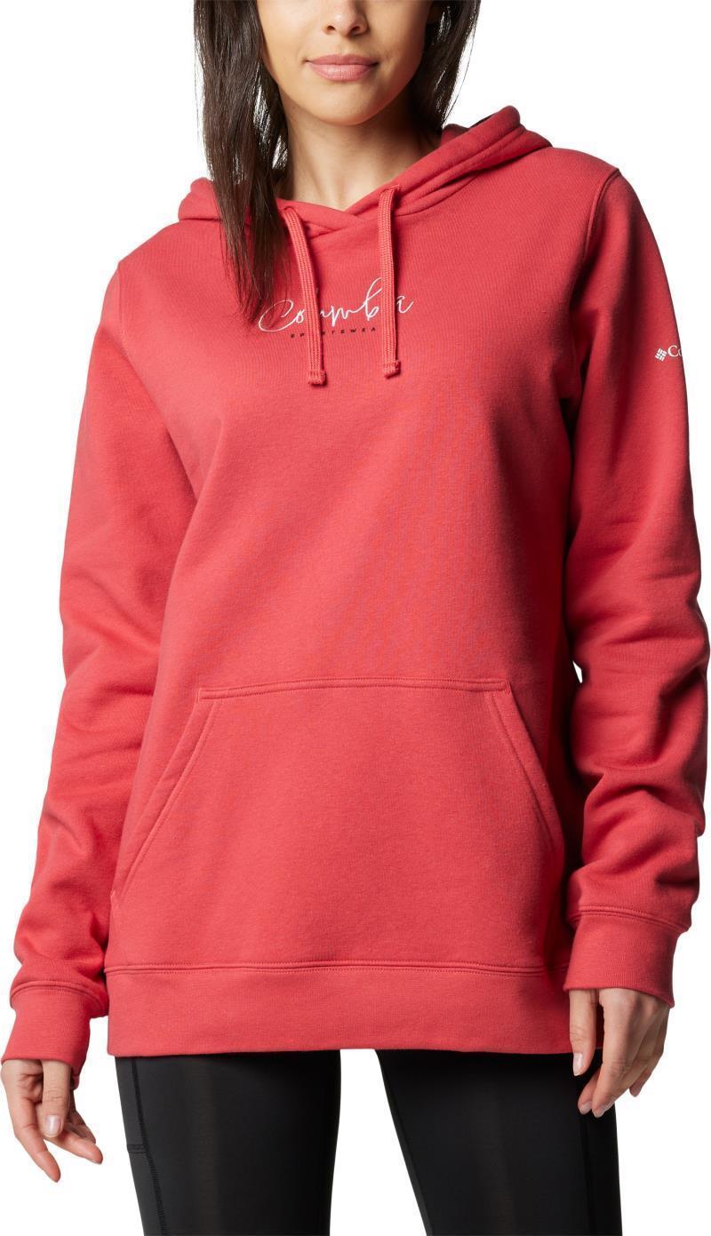 Columbia Trek Graphic Treatment Hoodie, Extended - Womens - Daredevil / Casual Script 1