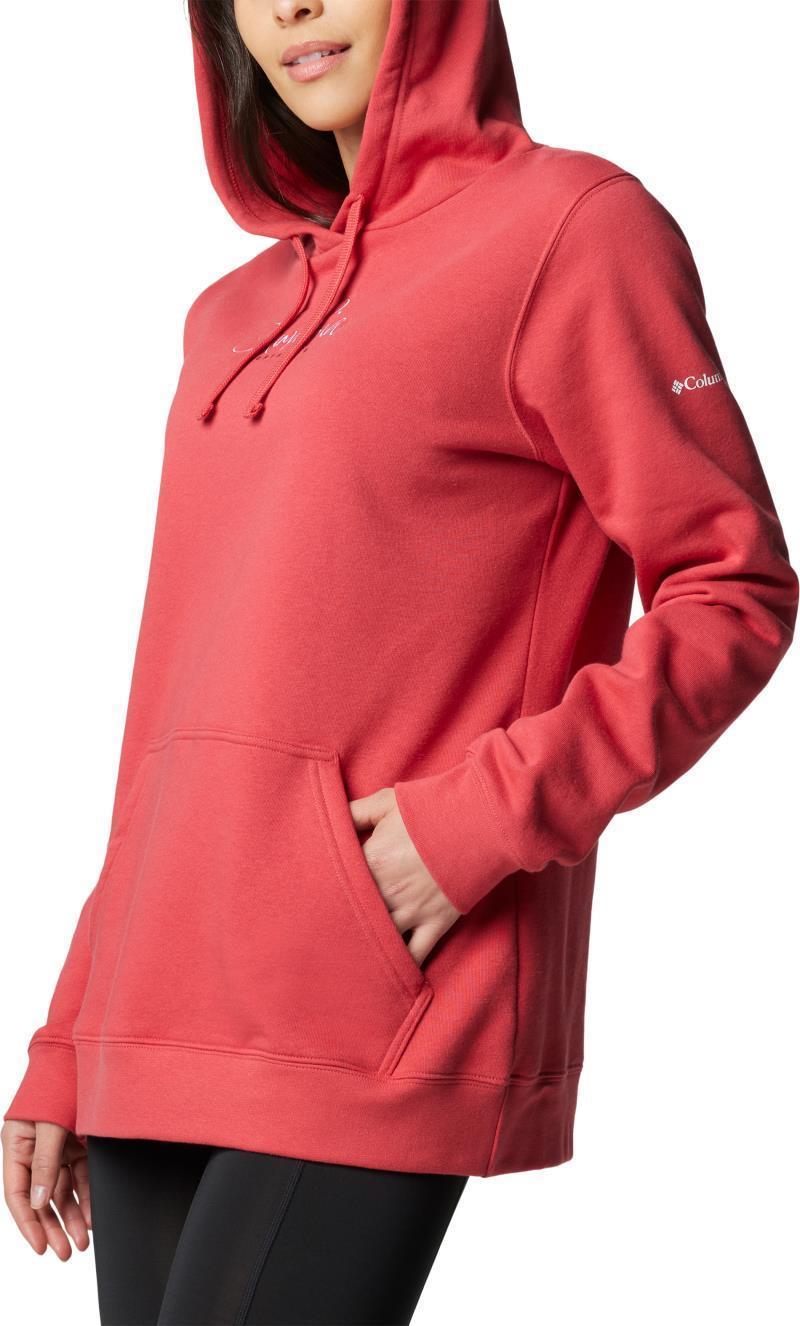 Columbia Trek Graphic Treatment Hoodie, Extended - Womens - Daredevil / Casual Script 3