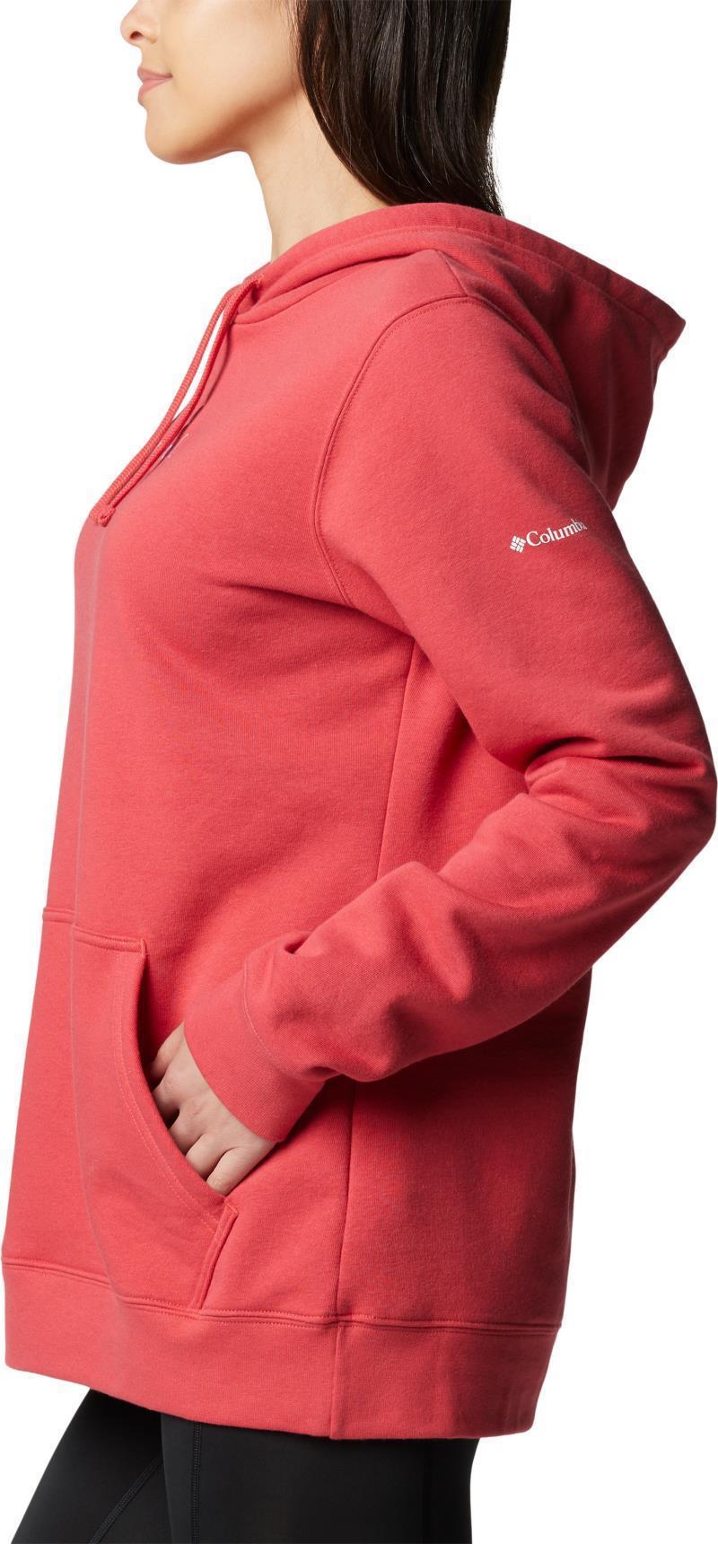 Columbia Trek Graphic Treatment Hoodie, Extended - Womens - Daredevil / Casual Script 4