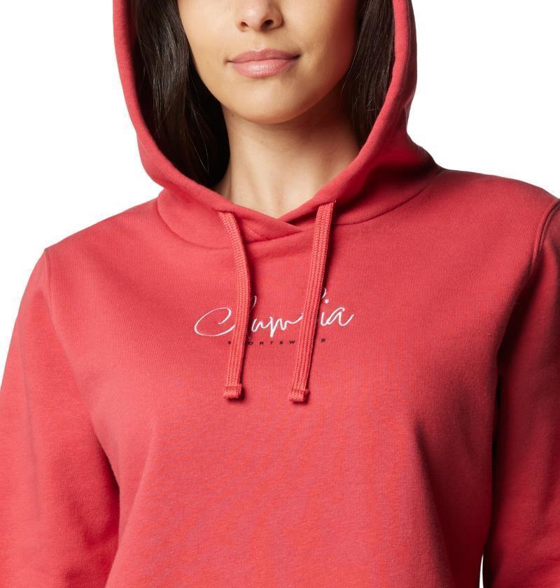 Columbia Trek Graphic Treatment Hoodie, Extended - Womens - Daredevil / Casual Script 5