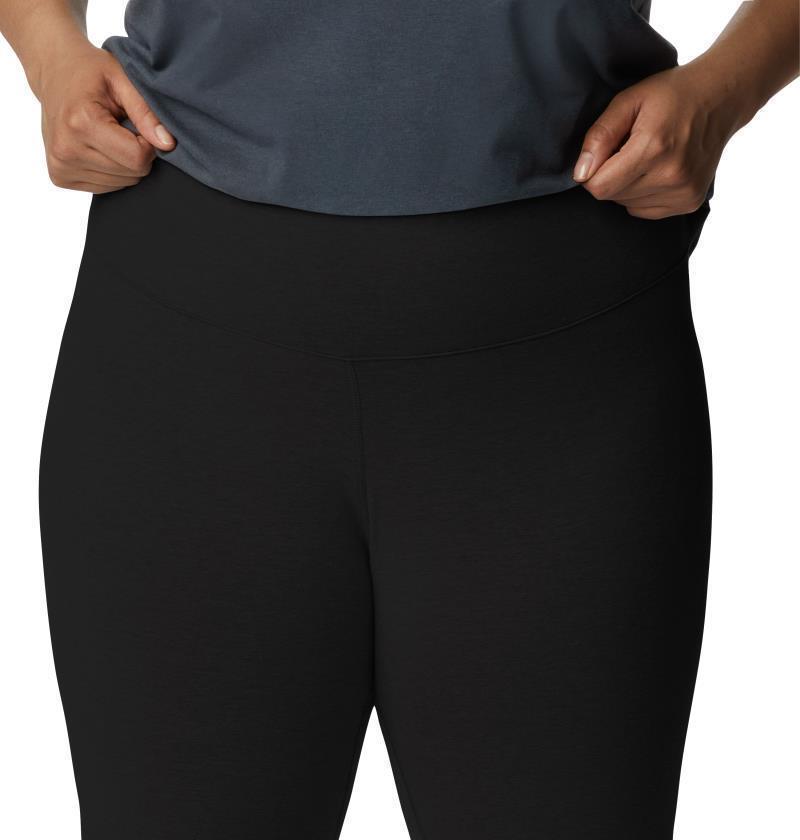 Columbia Trek Half Tights, 10" Inseam - Plus - Womens - Black 3