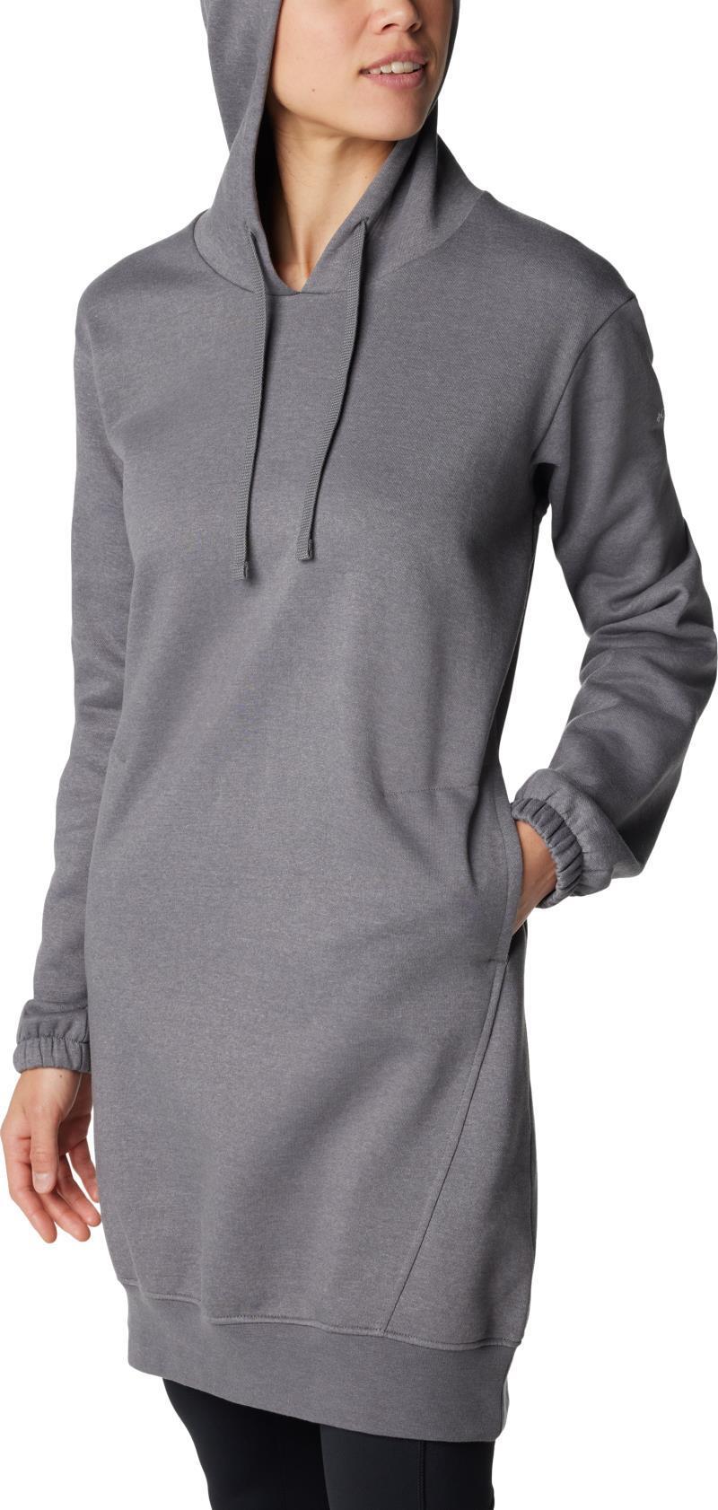 Columbia Trek Hoodie Dress - City Grey Heather 2