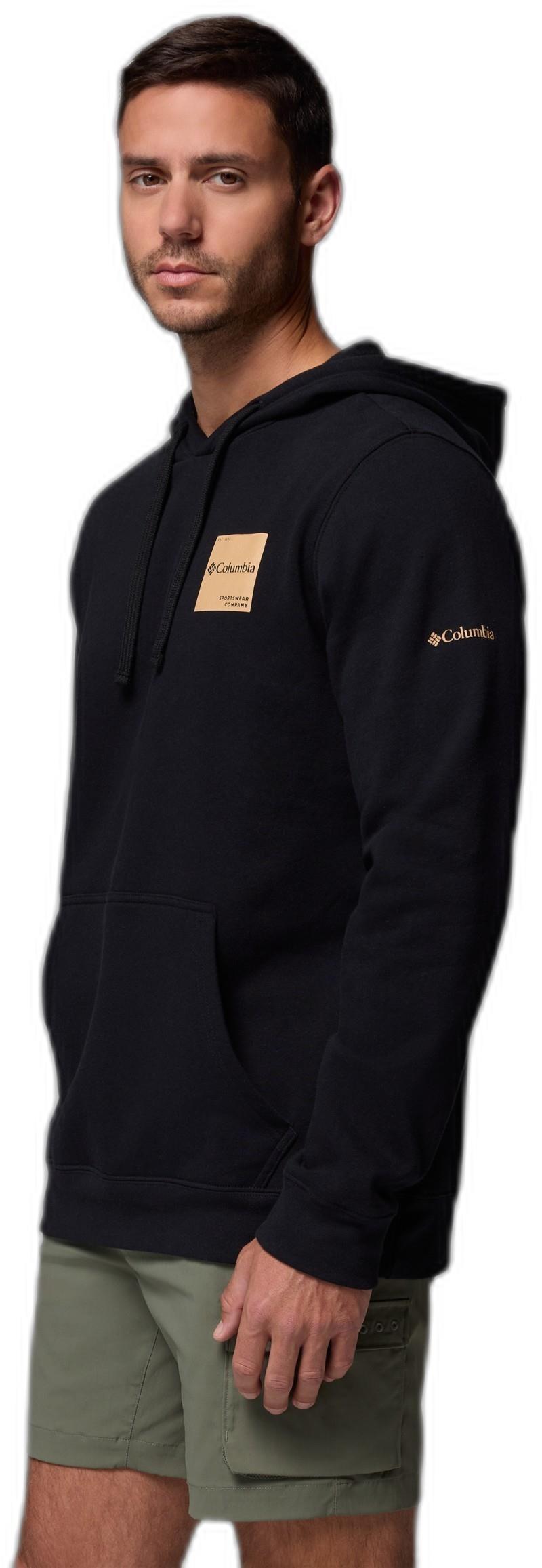 Columbia Trek Hoodie - Mens - black / boxy brand 1