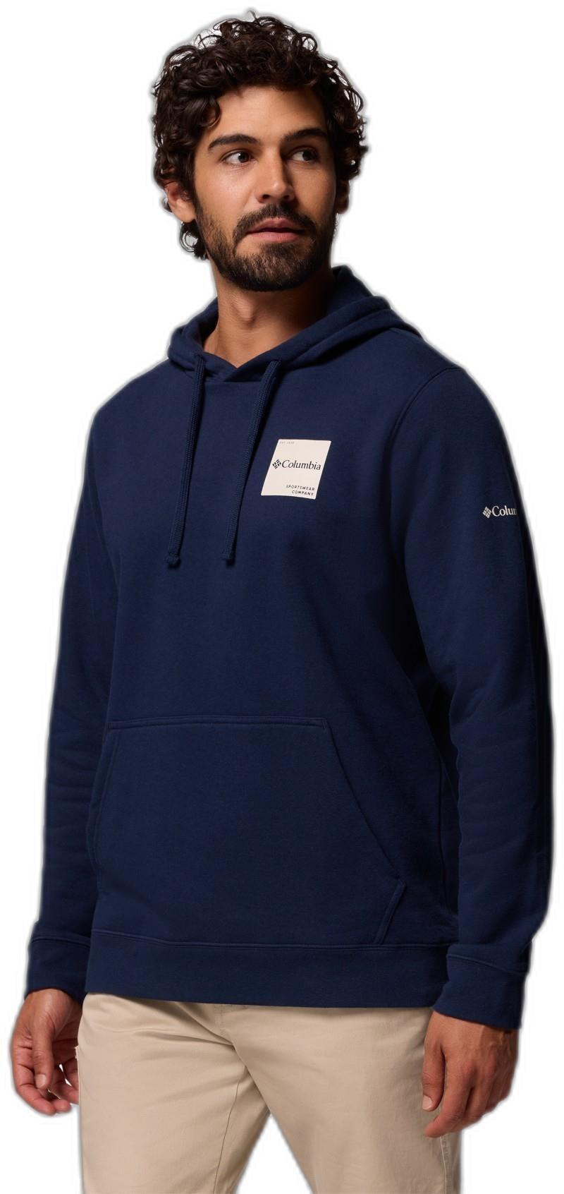 Columbia Trek Hoodie - Mens - collegiate navy / boxy brand 1