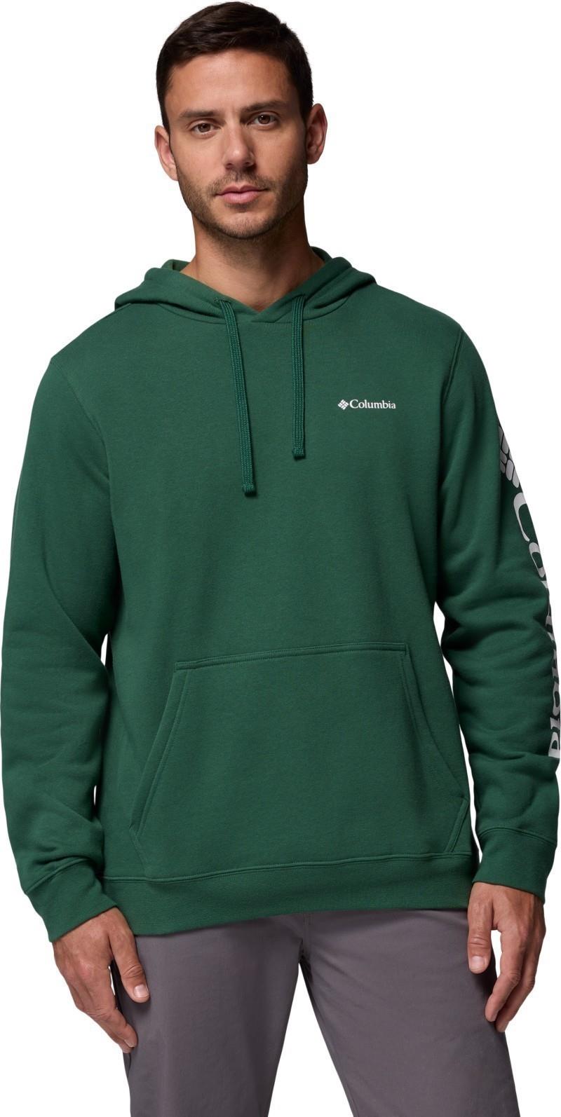 Columbia Trek Hoodie - Mens - rain forest / csc sleeve logo 1