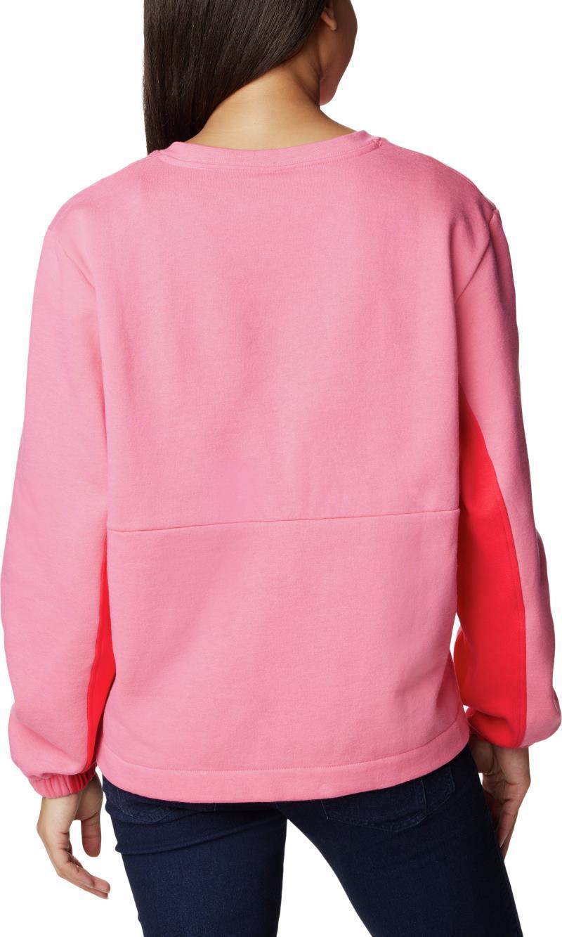 Columbia Trek II Colorblock Crew - Womens - camellia rose / red lily 1